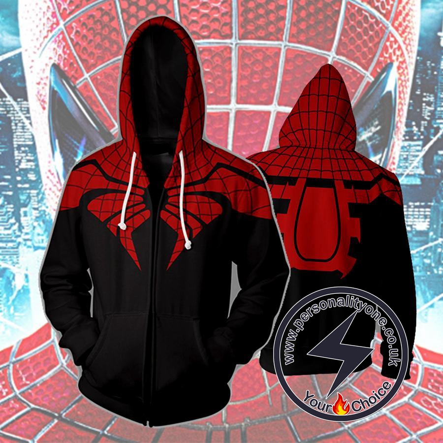 THE SUPERIOR SPIDER 3D Hoodies - ZIP UP - SPIDERMAN 3D